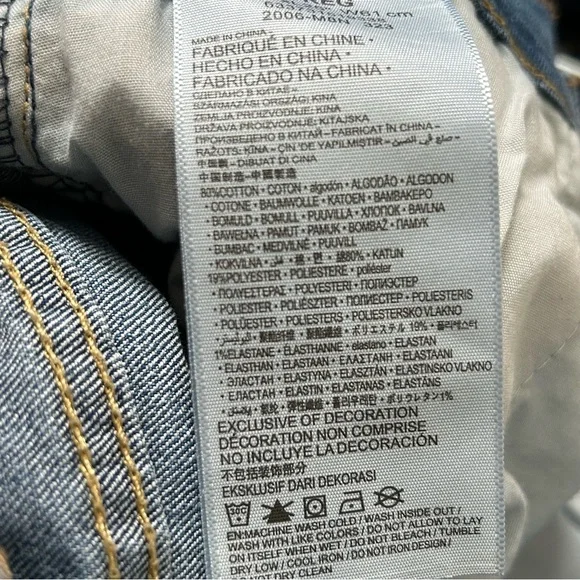 Levi’s Boys 511 Slim Jeans 8 Regular - Picture 8 of 8